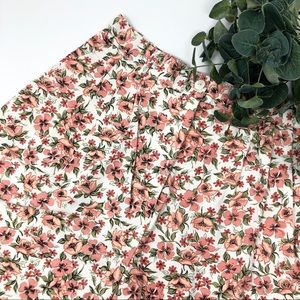 Basic Editions High Waist Floral Vintage Shorts
